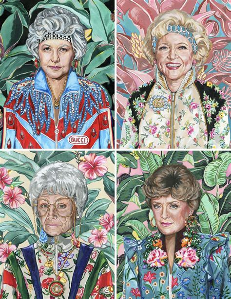 golden girls gucci print|golden girls gucci art.